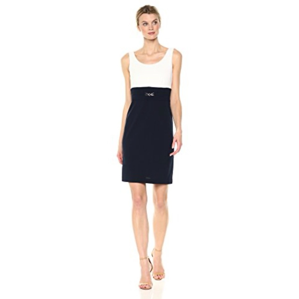 Studio One Black and White Mini Dress
